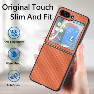 เคสโทรศัพท์แบบชาร์จไร้สายระบบแม่เหล็กสำหรับ <span class=keywords><strong>Samsung</strong></span> <span class=keywords><strong>Galaxy</strong></span> <span class=keywords><strong>Z</strong></span> <span class=keywords><strong>flip</strong></span> 7 6 5 Flip3 <span class=keywords><strong>Z</strong></span> <span class=keywords><strong>Flip</strong></span> 4 3 <span class=keywords><strong>2</strong></span> 1 5G เคสแข็งคาร์บอนไฟเบอร์ - Product Image 5