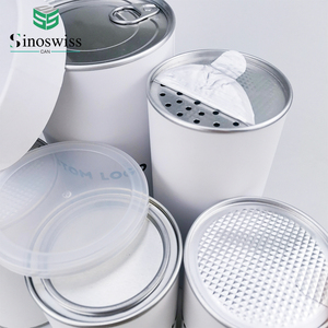 Bao Bì Thực Phẩm Kín Khí Lót Lá Nhôm Tùy Chỉnh Hộp Giấy Ống Các Tông Tròn Có Nắp Dễ Mở - Product Image 5