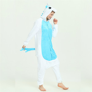 Fabbricazione XL orso tutina per adulti <span class=keywords><strong>pigiama</strong></span> di flanella con cavallo <span class=keywords><strong>aperto</strong></span> Anime stampa animalier termico stagione autunnale abbigliamento per la casa <span class=keywords><strong>donna</strong></span> - Product Image 4