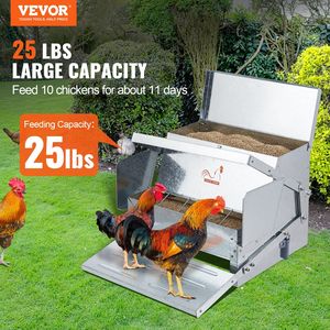 DB, venta al por mayor, alimentador automático de pollos de 25 libras, alimentador de aves de corral de acero galvanizado, 10 Capacidad de pollo, 11 días, nueva condición, Motor PP - Product Image 2
