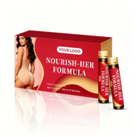 Formule OEM de soutien liquide pour les fesses pour femmes - 30 ml x 10 flacons, Mélange nourrissant pour le bien-être du bas du corps, Marque privée