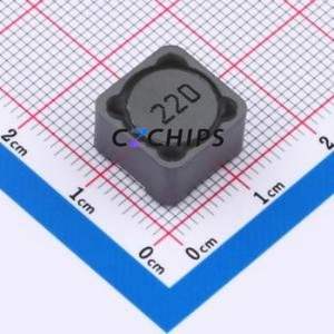 Inductor de Potencia SMD DRH127-220MT-S, 12.5x12.5mm (Inductancia: 22uH) (Precisión: 20%) (Corriente Nominal: 3.6A) - Product Image 1