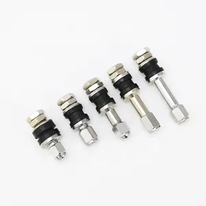 Universal Size V-3 Series Metal Tubeless Tire Valve Plug Straight And Bend Style Tire Valves