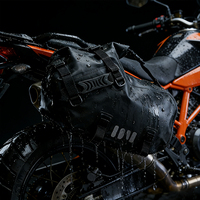 Sacoche latérale de moto 500D en bâche PVC imperméable 28L Modèle MT100 avec options d'impression multiples pour utilisation en extérieur