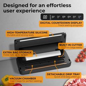 Hot Sell Portable <b>Food</b> Saver <b>Vacuum</b> <b>Sealer</b> Machine Logo Customized Automatic Household <b>Vacuum</b> <b>Food</b> <b>Sealers</b> - Product Image 5