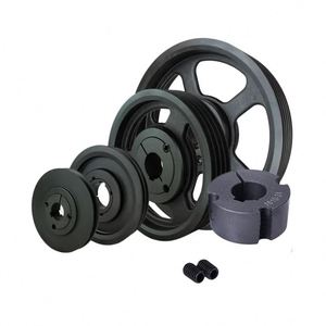 MIGHTY GG25 ISO Standard SPC V-Belt Pulley Cast Iron 1-Groove 10mm Bore 50mm OD OEM Customizable Conveyor Pulley - Product Image 3