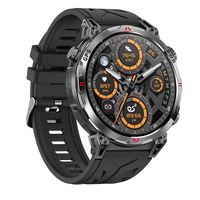 Montre connectée ronde pour homme KC93 2026 avec GPS, écran AMOLED 1,56 pouces, boussole, ChatGPT, étanche 30M, suivi de santé, pour activités de plein air