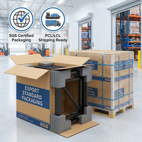 Porte-manteau pliable et extensible en métal robuste à installation facile avec roulettes pour rangement commercial