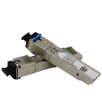 V2801F-R XPON Dual Mode SFP ONT Stick 1GE Plug and Play GPON EPON Terminal Jaringan Optik untuk FTTH ISP Pasokan Massal