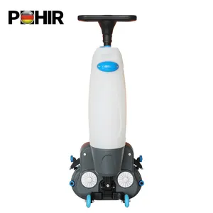 POHIR-300 High Quality Small Commercial Scrubber Dryer Floor Carpet Tile Washing Cleaning Machine For Hard Floor