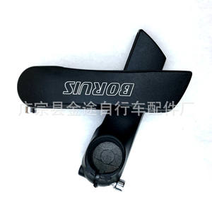 Manillar plano de aleación de aluminio para bicicletas de montaña, manillar auxiliar ligero con o sin letras - Product Image 5