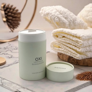 Boîte à poudre en carton biodégradable à 100 % avec tamis intégré pour emballage de poudre - Product Image 3