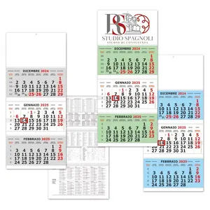 Calendario Trittico Cordonato personalizzato per merchandising - Product Image 1