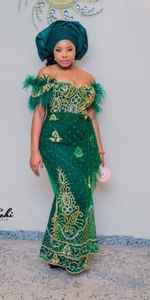 Venta al por mayor de tela tejida de Georgette para niñas con bordado de cuentas pesadas para todos los vestidos, envoltorio de George Somalí - Product Image 5