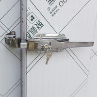 Conteneur mobile de congélation rapide -35°C ° Unité de compresseur à piston U pour la pêche et la transformation des crevettes, disponible pour le levage et le transport par chariot élévateur