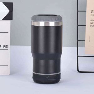 Bluetooth-Enabled Double-Wall Stainless Steel <b>Coffee</b> Mug With Custom Color and Logo Gift Bottle - Product Image 4