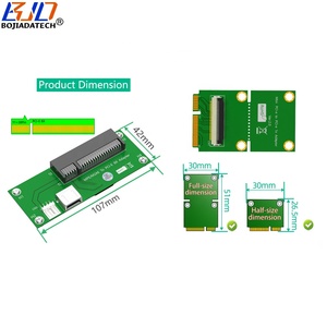 Nhà Máy Bán Buôn 180 Độ Pci-E 8X Khe Cắm + USB 2.0 Kết Nối Để Mini Pci-E MPcie Adapter Thẻ Với Từ Pad + Fpc Cáp - Product Image 2