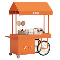 Chariot de Vente Ambulant Mobile de Célébrité Internet, Chariot Utilitaire pour Vente de Rue, Hôtel, Exposition, Centre Commercial, Chariot à Fleurs, Magasin Spécialisé