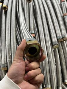 DN6 Custom Cutting and Molding Services Disponíveis Mangueiras De Borracha De <span class=keywords><strong>Metal</strong></span> De Alta Pressão Trançadas Para Combustível De Água Flexível - Product Image 4