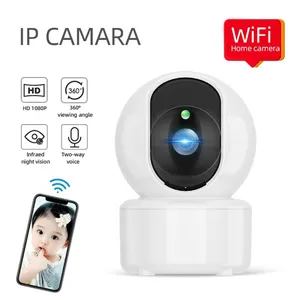 1080P App WiFi IP Camera With Auto Tracking Indoor Mini Wireless Smart Home Security CCTV Surveillance Camera