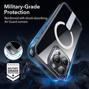 Oem Pc trasparente custodia per telefono cellulare con supporto mentale copertura Wireless per Iphone 11 12 <span class=keywords><strong>13</strong></span> 14 15 Pro Max Plus - Product Image 6