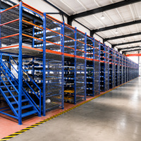 Système de rayonnage à plusieurs niveaux pour mezzanine, idéal pour entrepôts à usage intensif et plans de sol de mezzanines