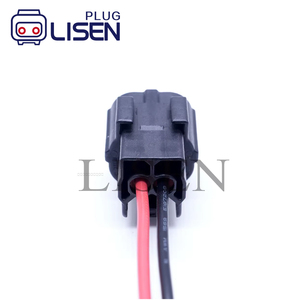 LISEN 174352-2 2 Pin temperatur udara (IAT) /Air Te konektor kawat Sensor suhu Harness kawat - Product Image 4