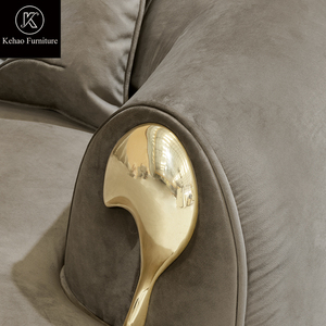 Boca Luxury Home Furniture, designs de meubles de salon européens, <span class=keywords><strong>canapé</strong></span> en tissu <span class=keywords><strong>nubuck</strong></span> 1, <span class=keywords><strong>2</strong></span>, 3 <span class=keywords><strong>places</strong></span> en forme de C, ensemble de meubles de salon - Product Image 4