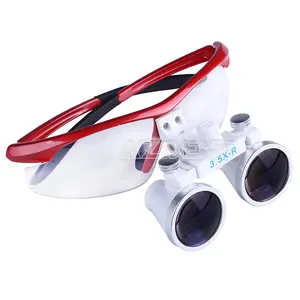 2022 New Arrival Dental Binocular Loupes Portable LED Headlight Clip On Dental Surgical Binocular Loupes for Sale