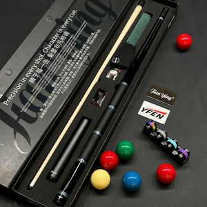 Jianying Yfen Aero Series 11.8mm <span class=keywords><strong>Queue</strong></span> <span class=keywords><strong>de</strong></span> <span class=keywords><strong>billard</strong></span> à manche composite trois couches en fibre <span class=keywords><strong>de</strong></span> carbone et en bois d'érable - Product Image 4