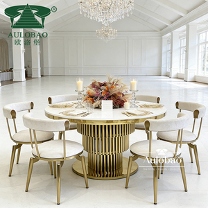 Rembourrage de chaise de salle à manger de cadre d'acier inoxydable de restaurant de salle à manger - Product Image 6