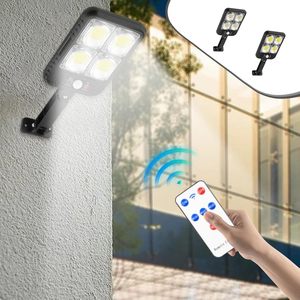 Solar <b>Wall</b> Lamp 12V LED Outdoor <b>Light</b> With <b>Remote</b> <b>Control</b> For Garden Patio Villa - Product Image 1