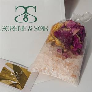 Sales del <span class=keywords><strong>Mar</strong></span> Muerto del Himalaya S&Soak, Limón, Rosa, Lavanda, Orgánicas, Bolsa Individual, Hechas a Mano, Ligeras, Tamaño Grande 10-14 cm, Flores Secas - Product Image 6