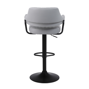 <span class=keywords><strong>Tabouret</strong></span> <span class=keywords><strong>de</strong></span> <span class=keywords><strong>bar</strong></span> pivotant, chaise d'îlot, siège <span class=keywords><strong>de</strong></span> remplacement, tabourets hauts en cuir et acier, modernes, confortables, <span class=keywords><strong>avec</strong></span> accoudoirs, <span class=keywords><strong>pas</strong></span> <span class=keywords><strong>cher</strong></span> - Product Image 5