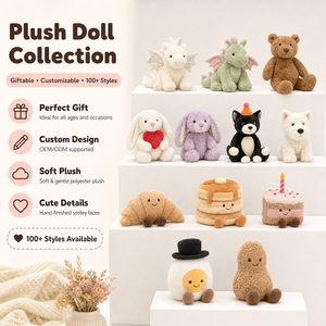 Juguetes de Peluche Estilo Jellyc, Muñecos de Peluche Suaves, Dragón, Oso, Conejo, Regalos Promocionales al por Mayor para Niños, Eventos Corporativos - Product Image 2