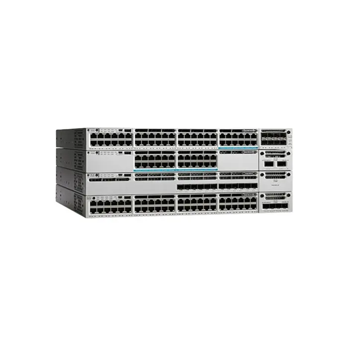 Ciscoc3850 3850 48 porto 10 ge interruptor de rede de fibra WS-C3850-48XS-S original novo