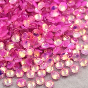 Oleya Nhà Máy SS6-SS30 New Luminous Opal Màu Sắc Nail Kim Cương Thạch Thủy Tinh Pixie Pha Lê Cho Nail DIY Nghệ Thuật