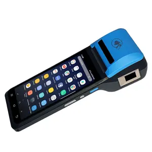 廉价5.5英寸安卓13智能手持Pos终端工厂价格4g安卓8 NFC手持餐厅超市