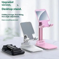 Support de téléphone portable et tablette portable multifonctionnel pliable et télescopique pour bureau et tableau de bord, idéal pour les cours en ligne Yanjin K3