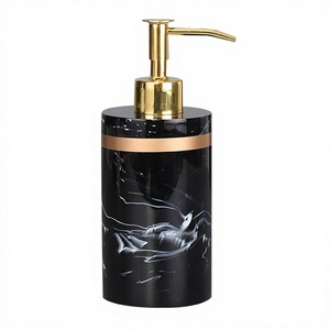 Modern Luxury resin epoxy Bath Set Designer <b>Bathroom</b> <b>Accessories</b> with Artistic Pattern Finish for Home Hotel Resort - Product Image 1