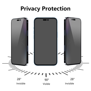 <span class=keywords><strong>3D</strong></span> chống gián điệp sự riêng tư Tempered Glass bảo vệ màn hình cho <span class=keywords><strong>iPhone</strong></span> 14 Pro <span class=keywords><strong>3D</strong></span> điện thoại di động bảo vệ màn hình - Product Image 5