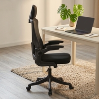 Chaise de bureau ergonomique moderne anti-fatigue en maille – Extensible, empilable, améliore la posture, construction en nylon pour la maison, le bureau et l'atelier