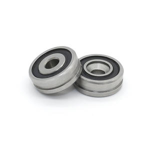 Rodamientos de Bolas de Ranura Profunda de Acero Inoxidable S605RS Suministrados por el Fabricante, No Estándar, 4*14*5mm, Anillo Exterior de Ranura Única - Product Image 2