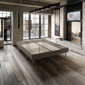 <span class=keywords><strong>Base</strong></span> de Cama Twin XL Ajustable en Altura - Estructura Moderna <span class=keywords><strong>Tapizada</strong></span> con Listones de Madera, Patas Metálicas Resistentes, Estructura Silenciosa, Ensamblada en Fábrica - Product Image 5