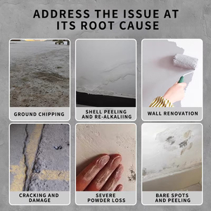 Agente Endurecedor de Paredes Acrílico de Construcción Resistente, Superficie Resistente a los Arañazos, Fórmula Ecológica e Inodora para Paredes Interiores - Product Image 6