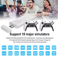 Console de jeu vidéo rétro avec plus de 20000 jeux intégrés, double manette sans fil, jeu d'arcade HD TV, stick de jeu M15