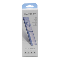 Télécommande de remplacement HUAYU RM-J1300 V1 Silver Voice pour téléviseurs Samsung Smart LED/LCD, code fixe, 14 boutons