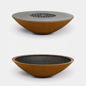Parrilla de Carbón <span class=keywords><strong>para</strong></span> Barbacoa de Exterior de Acero Corten de Buena Calidad, Parrilla de Carbón <span class=keywords><strong>para</strong></span> Barbacoa, Ahumador, Mesa de Barbacoa Coreana Yakiniku - Product Image 4