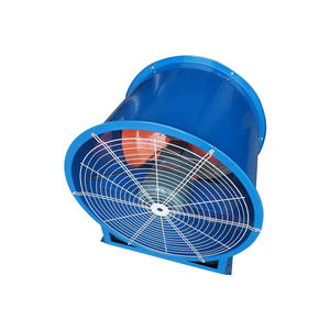 Ventilador Axial de Flujo de Aire Silencioso DZ-11-4C de 220V, Ventilador Portátil de Alta Velocidad con Rodamiento de Bolas para la Industria de la Construcción y Agrícola - Product Image 2