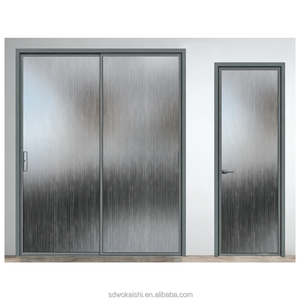 Portes à battants en <span class=keywords><strong>PVC</strong></span> de haute qualité, insonorisées, résistantes aux intempéries, pour entrée de maison - Product Image 4